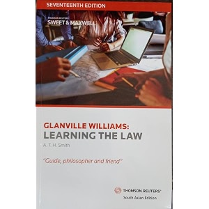 glanville williams learning the law - 17e 2022