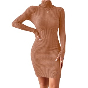 GLARE BLAIR Solid Turtle Neck Regular