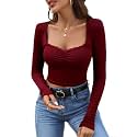 GLARE amp BLAIR Sweetheart Neck Lace Trim