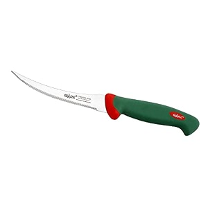 glare ga-104 kitchen tomato knife for cutting tomatoes also fruits and vegetables for professional home use - 210mm stainless steel