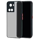 Glasgow Back Case Cover for OnePlus 10R 5G Shockproof Back Case Cover (Camera Protection) - Black