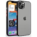 Glasgow Case Cover for Apple iPhone 13 Mini Shockproof Back Case Cover (Camera Protection) - Black