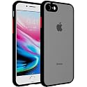 Glasgow Case Cover Compatible for Apple iPhone 8 Shockproof Back Case Cover (Camera Protection) - Black