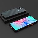 Glasgow Case Cover for Infinix Note 10 Pro Shockproof Back Case Cover (Camera Protection) - Black