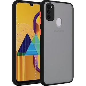 glasgow case cover for infinix smart 5a shockproof back case cover camera protection - black