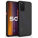 Glasgow Case Cover for IQOO 3 Shockproof Back Case Cover (Camera Protection) - Black
