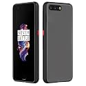 Glasgow Case Cover for OnePlus 5 Shockproof Back Case Cover (Camera Protection) - Black