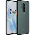 Glasgow Case Cover for OnePlus 8 Pro Shockproof Back Case Cover (Camera Protection) - Black