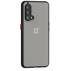 glasgow case cover for oneplus nord ce 5g shockproof back case cover camera protection - black