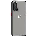 Glasgow Case Cover for OnePlus Nord CE 5G Shockproof Back Case Cover (Camera Protection) - Black