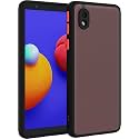 Glasgow Case Cover for Samsung Galaxy A01 Core Shockproof Back Case Cover (Camera Protection) - Black
