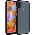 Glasgow Case Cover for Samsung Galaxy A11 Shockproof Back Case Cover (Camera Protection) - Black