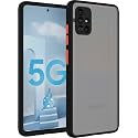 Glasgow Case Cover for Samsung Galaxy A51 Shockproof Back Case Cover (Camera Protection) - Black
