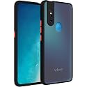Glasgow Case Cover for Vivo V15 Shockproof Back Case Cover (Camera Protection) - Black