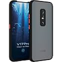 Glasgow Case Cover for Vivo V17 Pro Shockproof Back Case Cover (Camera Protection) - Black
