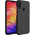 Glasgow Case Cover for Vivo V9 Youth Shockproof Back Case Cover (Camera Protection) - Black