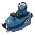Glass Beveling Machine With 10 Diamond Wheels, 850W Portable Edge Polisher, 8000R/Min Low Noise Grinder for Glass/Acrylic/Ceramic, 4-19mm Thickness Range, Grinding1-3m/min(Blue)