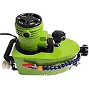 Glass Beveling Machine with Diamond Wheels, 850W Portable Edge Polisher, Low Noise Grinder for Glass/Acrylic/Ceramic, 4-19mm Thickness, Grinding Speed 1-3m/min