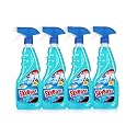 Advanced Glass Cleaner,Glass cleaner liquid,Car &amp; Home Surfaces Glass Cleaner liquid 500ml Pack of 4