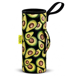 glass water bottle cover only for 1 litre and 750 ml  keeps drink hot and cold doggo