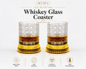 glassco Pack of 2 Luxury Rotating Crystal