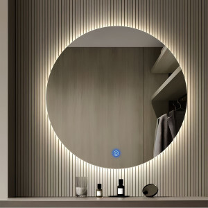GlassDarshan 2424 Inch Led Mirror With Sencer.