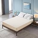 Glassiano Luxury Dimond Terry Cloth Fitted Mattress Protector 48x72 Inches Single Bed | Water Resistant Ultra Soft Mattress Cover | Hypoallergenic Bed Cover (White_Pack of 1)
