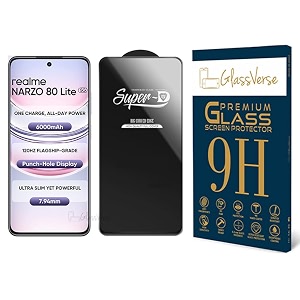Glassverse 9H Gorilla Tempered Glass for Realme