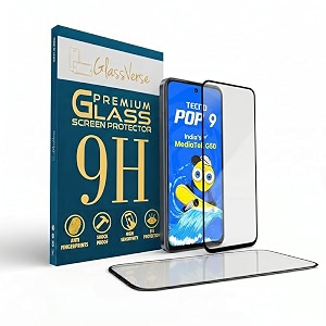 GlassVerse 9H Gorilla Tempered Glass for Tecno