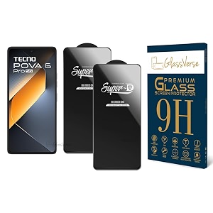 GlassVerse 9H Gorilla Tempered Glass for Tecno