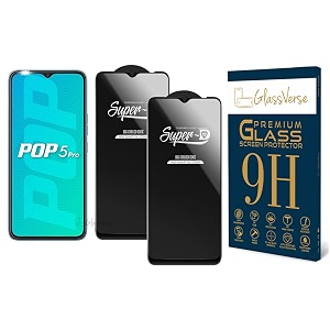 GlassVerse 9H Gorilla Tempered Glass for Tecno