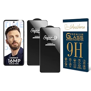 GlassVerse 9H Gorilla Tempered Glass for Tecno