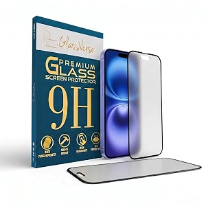 GlassVerse 9H Tempered Glass For Apple Iphone