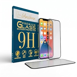 GlassVerse 9H Tempered Glass For Apple Iphone