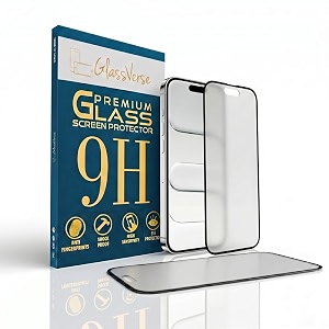 GlassVerse 9H Tempered Glass For Apple Iphone