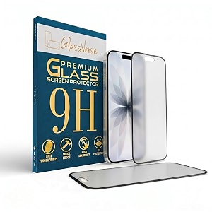 GlassVerse 9H Tempered Glass For Apple Iphone
