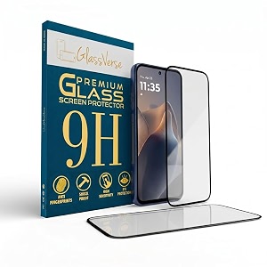 GlassVerse 9H Tempered Glass For Motorola Edge