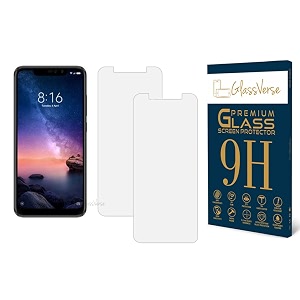 GlassVerse 9H Tempered Glass For Redmi 6