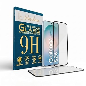 GlassVerse 9H Tempered Glass For Samsung Galaxy