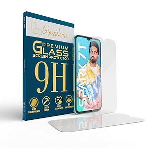 GlassVerse 9H Tempered Glass For Tecno Spark