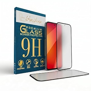 GlassVerse Matte Tempered Glass for Lava AGNI