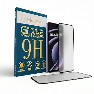 GlassVerse Matte Tempered Glass for Lava Blaze