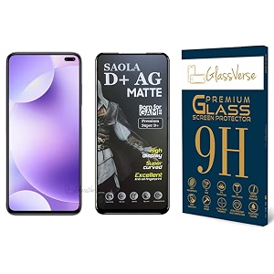 GlassVerse Matte Tempered Glass for Redmi K30