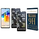 GlassVerse Matte Tempered Glass for Vivo T1