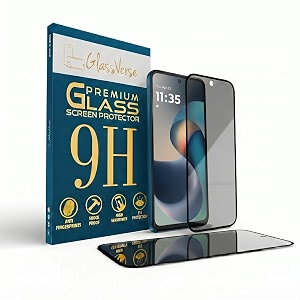 GlassVerse Privacy Tempered Glass for Motorola G57