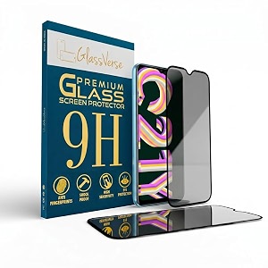GlassVerse Privacy Tempered Glass for Realme C21Y