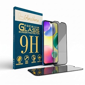 GlassVerse Privacy Tempered Glass for Redmi 10A