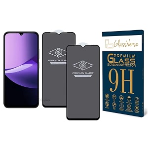 GlassVerse Privacy Tempered Glass for Redmi 15C