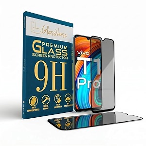 GlassVerse Privacy Tempered Glass for Vivo T1