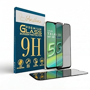 GlassVerse Privacy Tempered Glass for Vivo T3